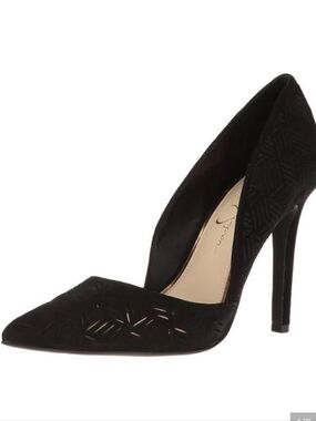 Jessica Simpson Black Heels